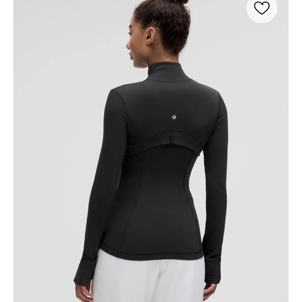 NWT Lululemon Define Jacket Luon Black Women Size 8 LW3GQ6S Zip Yoga Workout